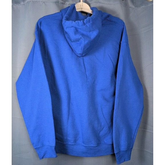 XXXTentacion Screen printed Hoodie Mens Medium Blue Music Hip Hop Rap Streetwear - Picture 4 of 8